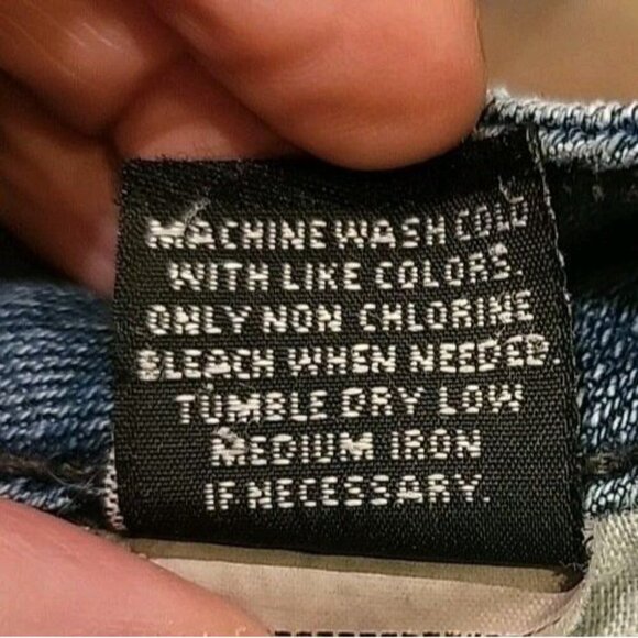 Relativity Jeans Womens 14 Blue Mid Rise Bootcut Medium Wash Stretch Denim 34x29 - Picture 8 of 10